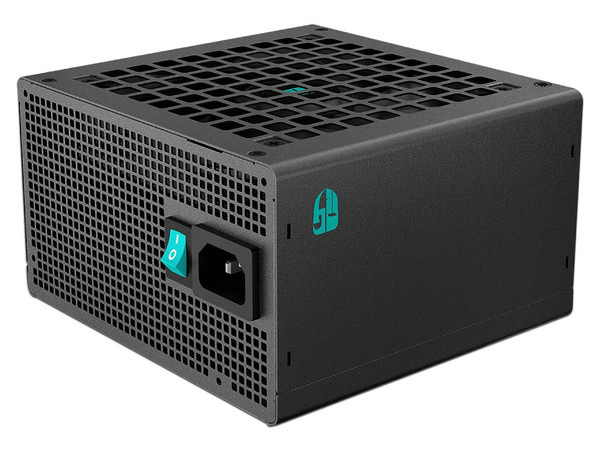 Fuente de Poder Modular Deep Cool PQ1000G de 1000W, ATX 3.1, PCIe 5.1, SATA, 80 Plus Gold, Color Negro.