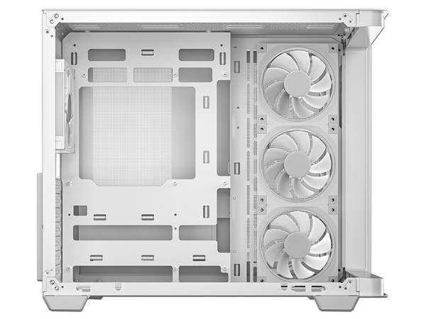 Gabinete DeepCool CG530U, Mid Tower, ATX, No Incluye Fuente de Poder. Color Blanco.