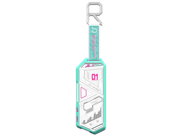 Gabinete Para Unidad de Estado Sólido ASUS Rog Strix Arion Edición Hatsune Miku, Compatible con M.2, USB 3.2 Tipo C, Color Blanco.