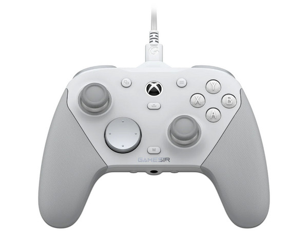 Control Inalámbrico GameSir G7 Pro, Compatible con Cable con Xbox Series X|S, Windows, Estación de Carga. Color Blanco