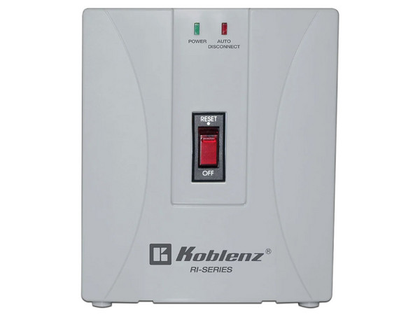 Regulador de Voltaje Koblenz RI-2003, 2000VA (1400W), 1 Puerto NEMA 5-15R, 120V. Color Gris.