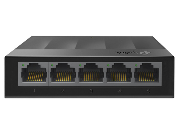 Switch No Administrable TP-LINK LS1005G V5.4, 5 Puertos RJ-45 10/100/1000Mbps, 10 Gbit/s. Color Blanco.