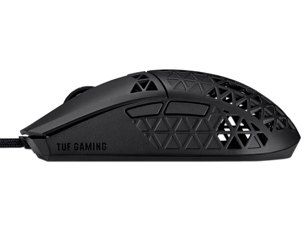 Mouse Óptico Asus TUF Gaming M4 Air, 6 Botones, 16000 DPI, USB. Color Negro.