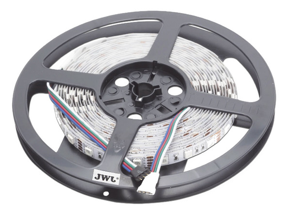Tira LED JWJ JLTL-5050-IP20-B, 22W, IP20, 5m, Color Blanco. Requiere adaptador JPY-04 (No Incluido).
