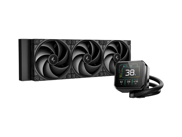 Sistema de Enfriamiento Líquido DeepCool SPARTACUS 360, 360mm, Pantalla LCD de 3.4
