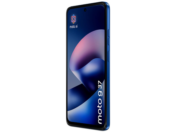 Smartphone Motorola Moto G37: 
Procesador MediaTek Dimensity 6300 (hasta 2.4 GHz), 
Memoria RAM de 4GB, Almacenamiento de 128GB, 
Pantalla LED Multi-Touch de 6.67