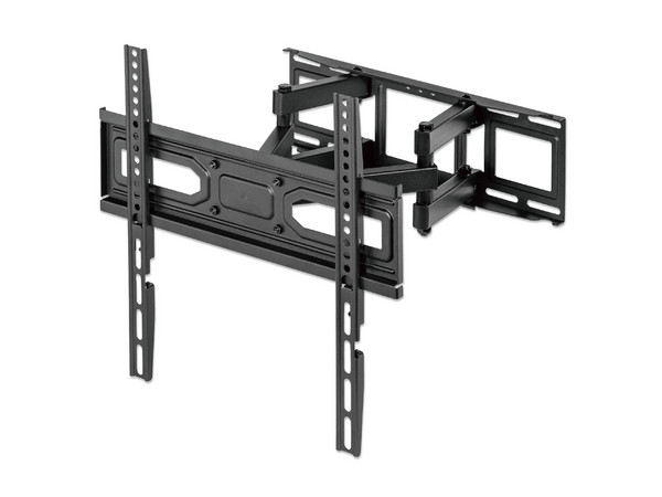 Soporte de pared articulado Manhattan 462433 para pantalla plana o curva de 32