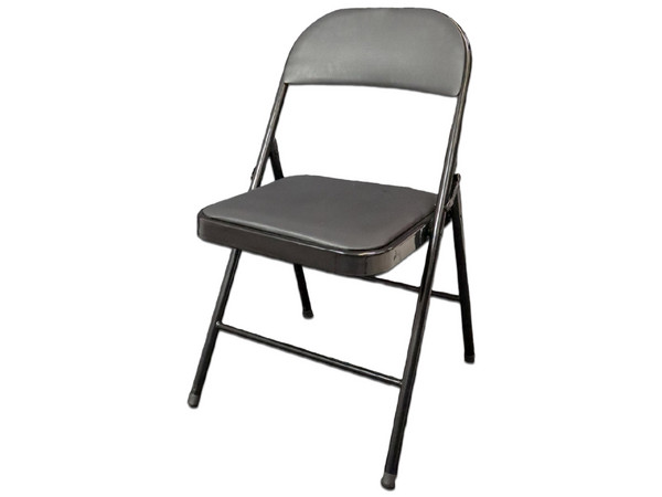 PAQUETE CON 6 Silla acojinada MODAMOB VC188 plegable, 45cmx 45cmx88cm, tubo 22mmx0.8mm, metalica, color negro, 120kg