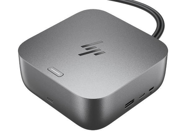 Docking Station HP Thunderbolt 4 Ultra, 2 Puertos DisplayPort, 5 Puertos USB Tipo A, 3 Puertos USB Tipo C, 1 Puerto HDMI, 1 Puerto RJ-45. Color Gris.