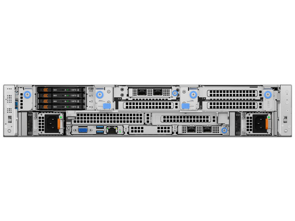 Servidor DELL PowerEdge R570,
Procesador Intel Xeon 6511P (hasta 4.2 GHz),
Memoria RAM de 128GB DDR5,
Almacenamiento SSD de 480GB,
Controlador RAID PERC H965i,
S.O. No Incluye.