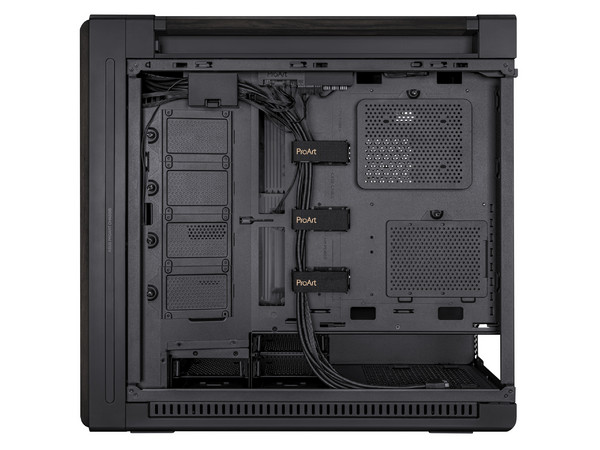 Gabinete ASUS ProArt PA602, Mid Tower, ATX, No Incluye Fuente de Poder. Color Negro.