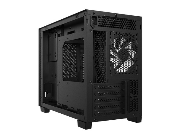 Gabinete XPG Valor Air Nano, Mid Tower, Micro-ATX, No Incluye Fuente de Poder. Color Negro.