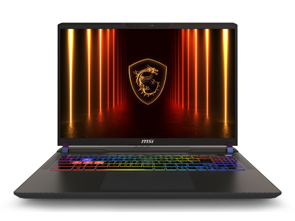 Laptop MSI Vector 16 HX AI:
Procesador Intel Core Ultra 9 275HX (hasta 5.4 GHz),
Memoria de 32GB DDR5,
SSD de 2TB,
Pantalla de 16