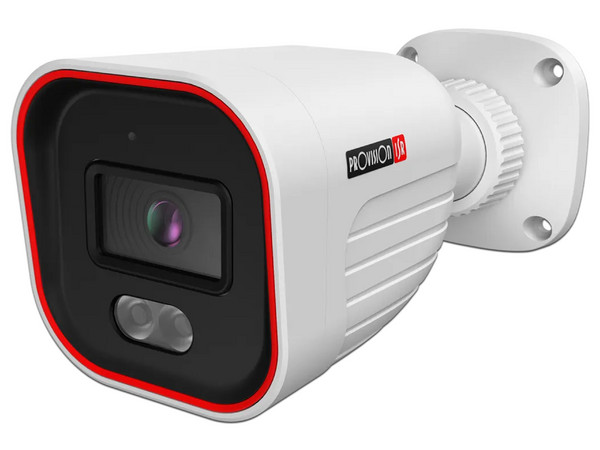 Cámara Tipo Bala Provision ISR BSH-320AB-28 de 2MP (19120 x 1080), Lente de 2.8mm, IR hasta 20m, IP67. Color Blanco.
