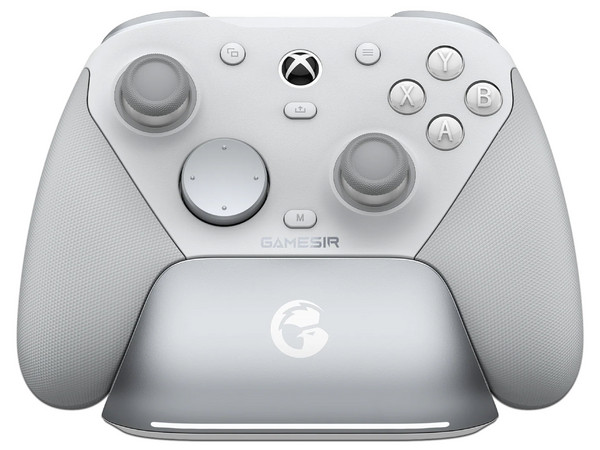 Control Inalámbrico GameSir G7 Pro, Compatible con Cable con Xbox Series X|S, Windows, Estación de Carga. Color Blanco