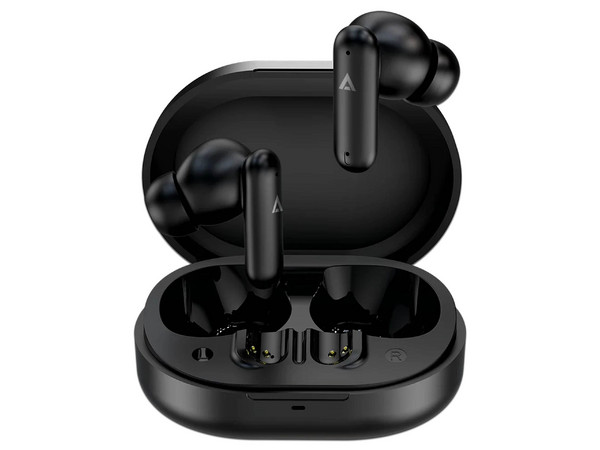 Audífonos Inalámbricos Acteck Flow Nano EF670, Con Estuche de Carga, Respuesta de Frecuencia 20Hz - 20kHz, Bluetooth, Compatible con Android e iOS. Color Negro.