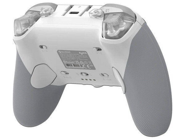 Control Inalámbrico GameSir G7 Pro, Compatible con Cable con Xbox Series X|S, Windows, Estación de Carga. Color Blanco
