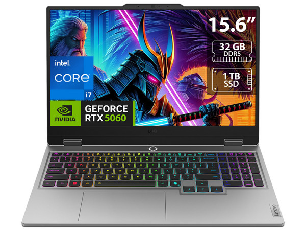 Laptop Lenovo LOQ 15IRX10:
Procesador Intel Core i7 13650HX (hasta 4.9 GHz),
Memoria de 32GB DDR5,
SSD de 1TB,
Pantalla de 15.6