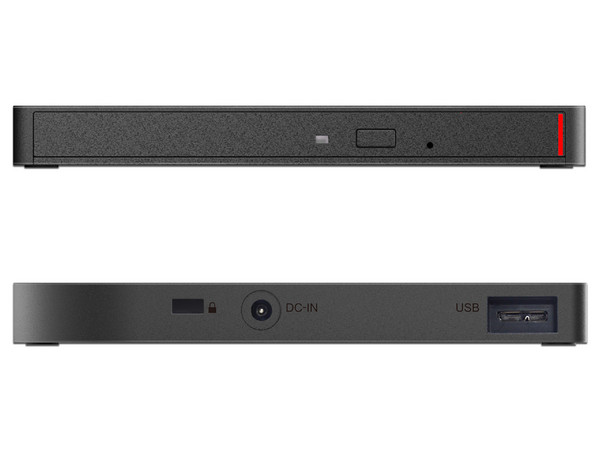 Grabador de Blu-Ray Externo Buffalo MediaStation 6X TAA, USB 3.2, compatible con Blu-ray, DVD y CD. Color Negro.