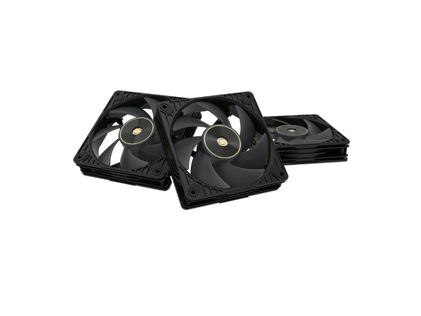Kit de 3 Ventiladores Asus ProArt PF120 PWM, 120mm, 3000 RPM. Color Negro.