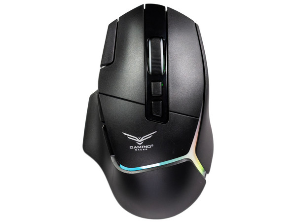 Mouse Gamer Inalámbrico NACEB SETARA DINASTY, hasta 10.000 DPI, Bluetooth, Receptor USB. Color Negro.