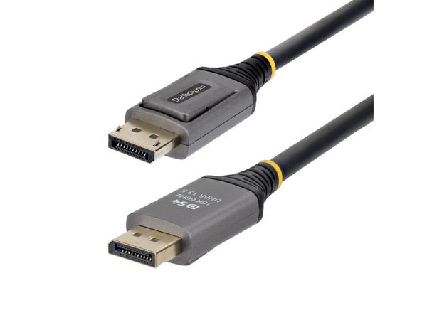 Cable de Video DisplayPort 2.1 StarTech DP21V-50C-DP54-CABLE, 240Hz, 50cm. Color Negro.