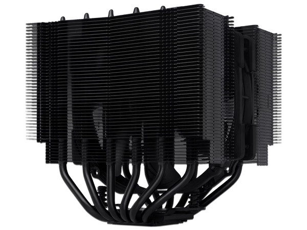 Disipador y Ventilador Noctua NH-D15S CH.BK, 140mm, 1500RPM. Color Negro.