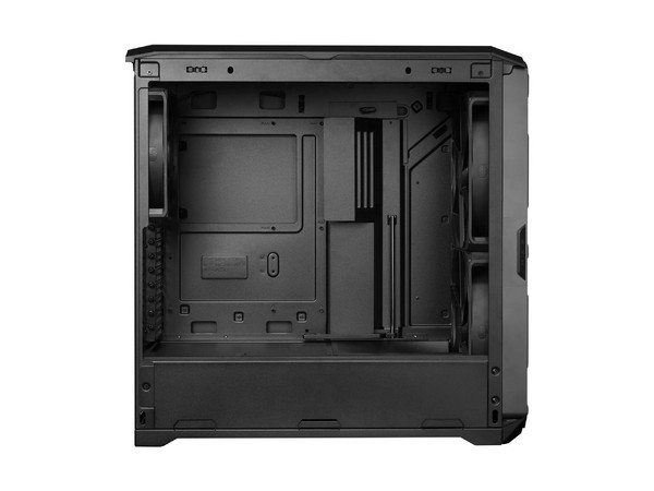 Gabinete Cooler Master MasterBox HAF II 500, Mid-Tower, E-ATX, Panel de Cristal Templado, No Incluye Fuente de Poder. Color Negro.