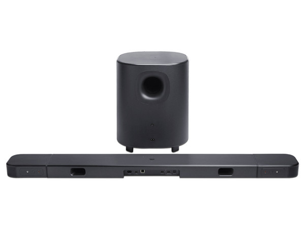 Barra de Sonido con Sonido Envolvente JBL Bar 800 MK2, Potencia Total de 780W, Respuesta de Frecuencia 35 Hz a 20 KHz, 7.1 Canales, Óptica, USB, Bluetooth 5.3, Wi-Fi, Incluye Control Remoto. Color Negro.