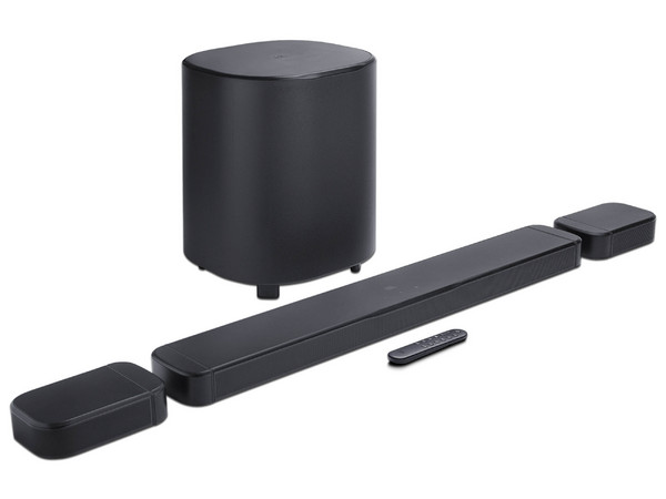 Barra de Sonido con Sonido Envolvente JBL Bar 800 MK2, Potencia Total de 780W, Respuesta de Frecuencia 35 Hz a 20 KHz, 7.1 Canales, Óptica, USB, Bluetooth 5.3, Wi-Fi, Incluye Control Remoto. Color Negro.