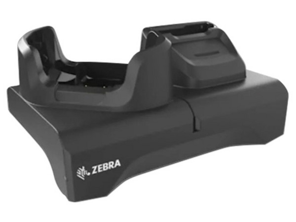 Base de Carga Zebra CRD-NGTC5-2SC1B, Compatible con Modelos TC53 y TC58, USB, Ethernet, Incluye Fuente de Poder y Cuña (No Incluye Cable de Corriente). Color Negro.
