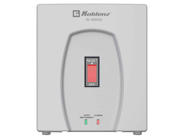 Regulador de Voltaje Koblenz RI-1503GC, 1500VA (1000W), 1 Puerto NEMA 5-15R, 120V. Color Gris.