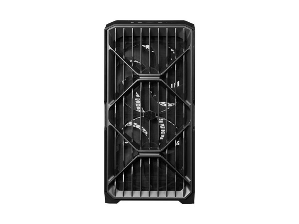 Gabinete Cooler Master MasterBox HAF II 500, Mid-Tower, E-ATX, Panel de Cristal Templado, No Incluye Fuente de Poder. Color Negro.