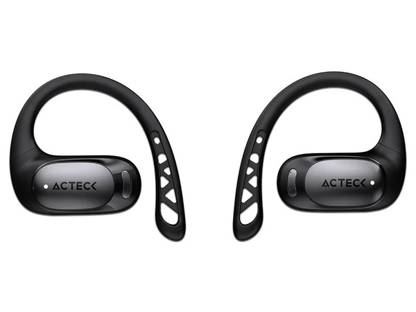 Audífonos Inalámbricos Acteck Flow Open EF700, Con Estuche de Carga, Respuesta de Frecuencia 20Hz - 20kHz, Bluetooth, Compatible con Android e iOS. Color Negro.