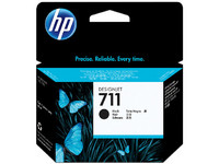 Cartucho de tinta HP 711, Color Negro Original (CZ133A)....