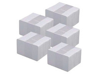 Tarjetas PVC Evolis PCVB30M  para Impresoras de Tarjetas, color blanco. Paq...