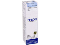Botella de Tinta Cian Claro Epson 673, Modelo: T673520...
