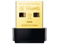 Nano Adaptador Inalámbrico USB TP-Link Archer T2U, Wireless AC (Wi-Fi 5), h...