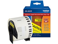 Cinta Brother DK4605 negro sobre amarillo, Modelo: DK4605....