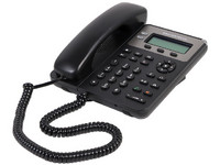 Auricular De Voz HD De Repuesto Con Cable Rizado Para Teléfonos IP De