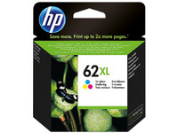 Cartucho de tinta HP 62XL Tricolor Original (C2P07AL)....