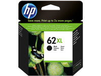 Cartucho de tinta HP 62XL, Color negro Original (C2P05AL)....