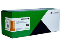 Cartucho de Tóner Lexmark 58D4H00 de alto rendimiento, Color Negro....
