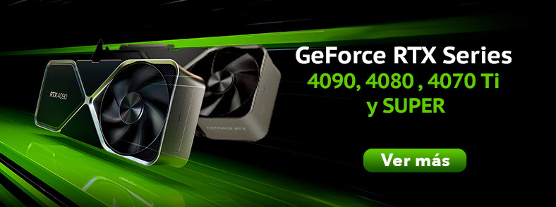 Banner Tarjetas GeForce RTX