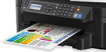 Multifuncional de Inyección Epson EcoTank L655, impresora, copiadora,  escáner y fax, sistema de tanque de tinta, Wi-Fi, Ethernet, USB.