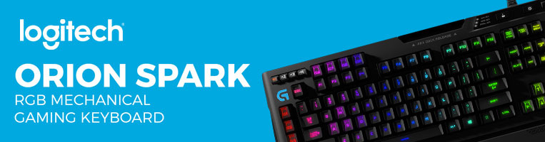 Teclado mecánico Gamer Logitech G910 Orion Spark con
