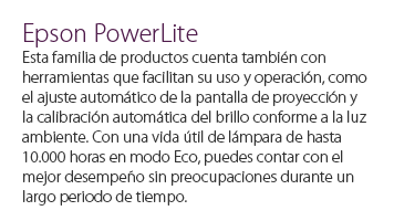 V11H817020, Proyector Inalámbrico Epson PowerLite 2165W WXGA 3LCD, Salas  de Reuniones, Proyectores, Para el trabajo