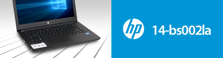 Laptop HP 14-BS002LA: Procesador Intel Celeron N3060 (hasta  GHz),  Memoria de 4GB DDR3L, Disco Duro de 500GB, Pantalla de 14