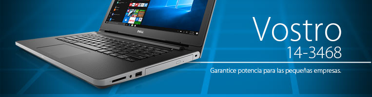 Laptop DELL Vostro 14-3468: Procesador Intel Core i5 7200U (hasta