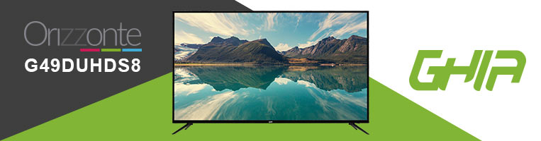Televisión GHIA LED Smart TV de 49", Resolución 3840 x 2160 (Ultra HD ...